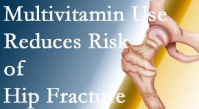 Dr. Hoang's Chiropractic Clinic shares new research that shows a reduction in hip fracture by those taking multivitamins.