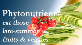 Dr. Hoang's Chiropractic Clinic shares research on the benefits of phytonutrient-filled fruits and vegetables. 
