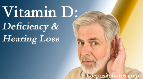 Dr. Hoang's Chiropractic Clinic presents recent research about low vitamin D levels and hearing loss. 
