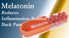 Dr. Hoang's Chiropractic Clinic shares new findings that melatonin interrupts the inflammatory process in disc degeneration that causes back pain.