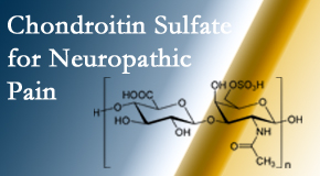 Dr. Hoang's Chiropractic Clinic finds chondroitin sulfate to be an effective addition to the relieving care of sciatic nerve related neuropathic pain.