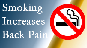 Dr. Hoang's Chiropractic Clinic explains that smoking heightens the pain experience especially spine pain and headache.
