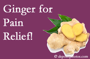 Montreal chronic pain and osteoarthritis pain patients will want to look in to ginger for its many varied benefits not least of which is pain reduction. 