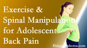 Dr. Hoang's Chiropractic Clinic uses Montreal chiropractic and exercise to relieve back pain in adolescents. 