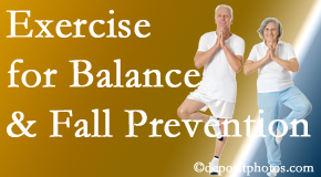 Montreal chiropractic care of balance for fall prevention involves stabilizing and proprioceptive exercise. 