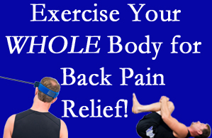 Montreal chiropractic care includes exercise to help enhance back pain relief at Dr. Hoang's Chiropractic Clinic.