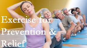 Dr. Hoang's Chiropractic Clinic recommends exercise as a key part of the back pain and neck pain treatment plan for relief and prevention.