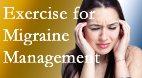 Dr. Hoang's Chiropractic Clinic includes exercise into the chiropractic treatment plan for migraine relief.