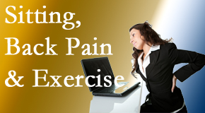 Dr. Hoang's Chiropractic Clinic urges less sitting and more exercising to combat back pain and other pain issues.