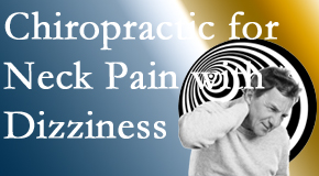 Dr. Hoang's Chiropractic Clinic describes the connection between neck pain and dizziness and how chiropractic care can help. 