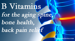 Dr. Hoang's Chiropractic Clinic presents new research regarding B vitamins and their value in supporting bone health and back pain management.