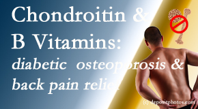 Dr. Hoang's Chiropractic Clinic offers nutritional advice for back pain relief that includes chondroitin sulfate and B vitamins. 