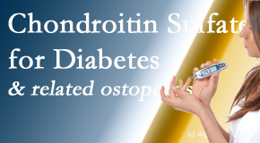 Dr. Hoang's Chiropractic Clinic shares new info on the benefits of chondroitin sulfate for diabetes management of its inflammatory and osteoporotic aspects.