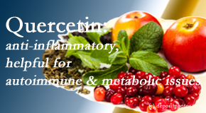 Dr. Hoang's Chiropractic Clinic explains the benefits of quercetin for autoimmune, metabolic, and inflammatory diseases. 