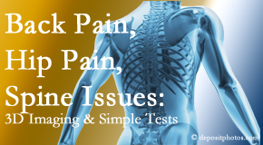 Dr. Hoang's Chiropractic Clinic examines back pain patients for a variety of issues like back pain and hip pain and other spine issues with imaging and clinical tests that influence a relieving chiropractic treatment plan.