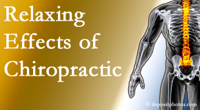 Dr. Hoang's Chiropractic Clinic utilizes spinal manipulation for its calming effects for stress responses. 