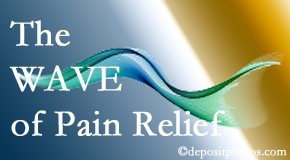 Dr. Hoang's Chiropractic Clinic rides the wave of healing pain relief with our back pain and neck pain patients. 