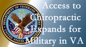 Montreal chiropractic care helps relieve spine pain and back pain for many locals, and its availability for veterans and military personnel increases in the VA to help more. 