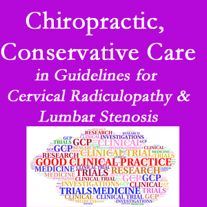 Montreal chiropractic care for cervical radiculopathy and lumbar spinal stenosis is often ignored in medical studies and guidelines despite documented benefits. 