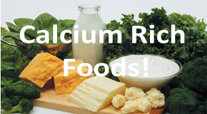 Calcium is important for those with osteoporosis.