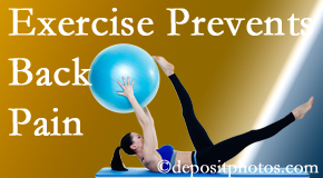 Dr. Hoang's Chiropractic Clinic suggests Montreal back pain prevention with exercise.