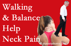 Montreal exercise assists relief of neck pain attained with chiropractic care.