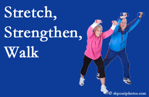picture of Montreal spinal stenosis exercise and walking