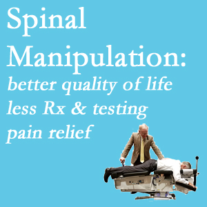 The Montreal chiropractic care provides spinal manipulation which research is describing as beneficial for pain relief, better quality of life, and decreased risk of prescription medication use and excess testing.
