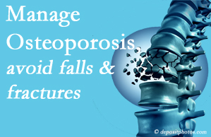 Dr. Hoang's Chiropractic Clinic presents information on the benefit of managing osteoporosis to avoid falls and fractures as well tips on how to do that.