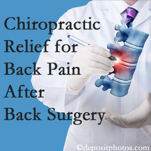 Dr. Hoang's Chiropractic Clinic offers back pain relief to patients who have already undergone back surgery and still have pain.