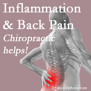 The Montreal chiropractic care provides back pain-relieving treatment that is shown to reduce related inflammation as well.