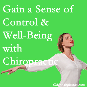 Using Montreal chiropractic care as one complementary health alternative improved patients sense of well-being and control of their health.