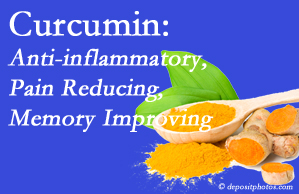 Montreal chiropractic nutrition integration is important, especially when curcumin is shown to be an anti-inflammatory benefit.