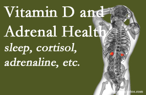 Dr. Hoang's Chiropractic Clinic shares new research about the effect of vitamin D on adrenal health and function.