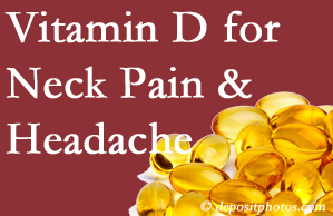 Montreal neck pain and headache may gain value from vitamin D deficiency adjustment.