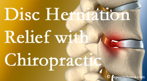 Dr. Hoang's Chiropractic Clinic gently treats the disc herniation causing back pain. 